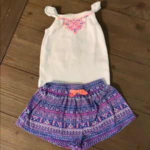 Carter’s short and tank outfit 12 month
